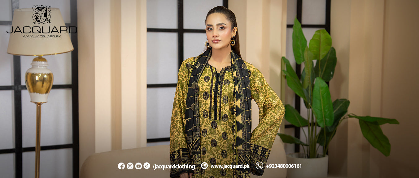 Best Winter Suits for Ladies in Pakistan – Fabric, Style & Comfort – Jacquard Clothing