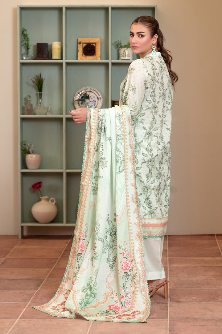 3 Piece Unstitched Panache Premium Lawn - SU25V13-S3 - JACQUARD CLOTHING