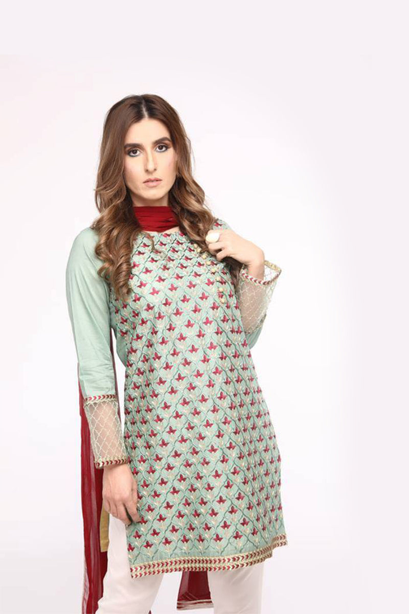 GRAYED JADE - Jacquard.pk