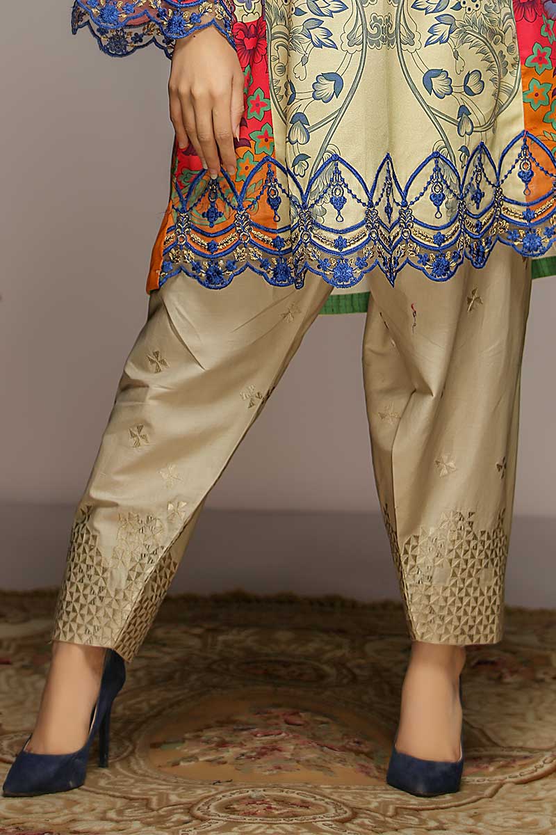 BEIGE CLUSTER - Jacquard.pk