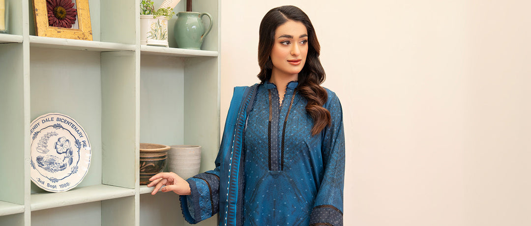 Discounted Unstitched Lawn Suits in Pakistan Today