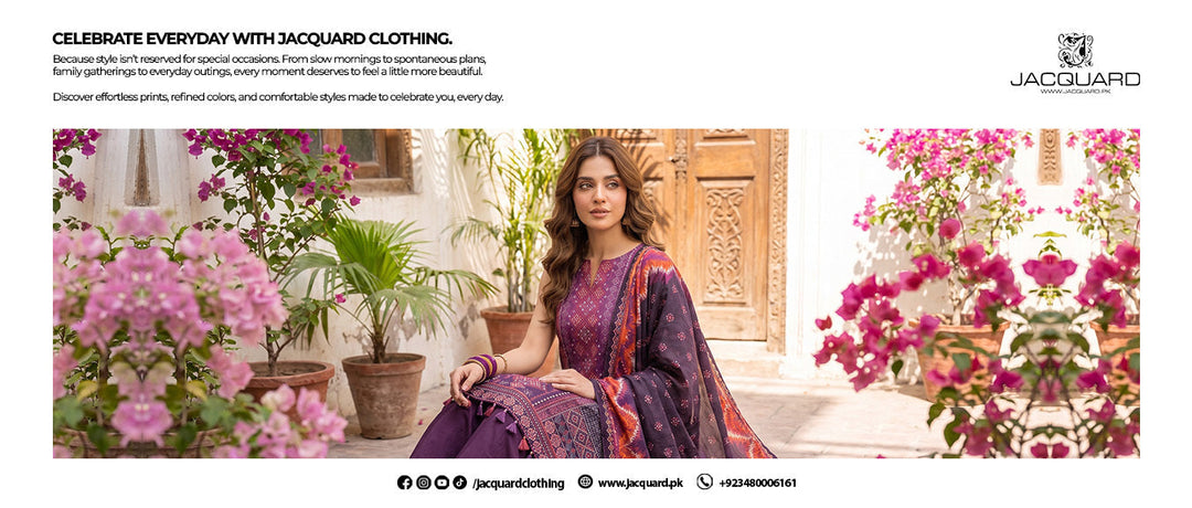 Celebrate This Independence Day With Jacquard – Unstitched Lawn Sale
