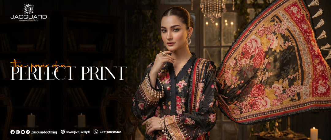 printed suit by jacquard clothing