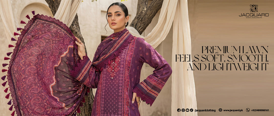 Jacquard Premium Lawn Suit