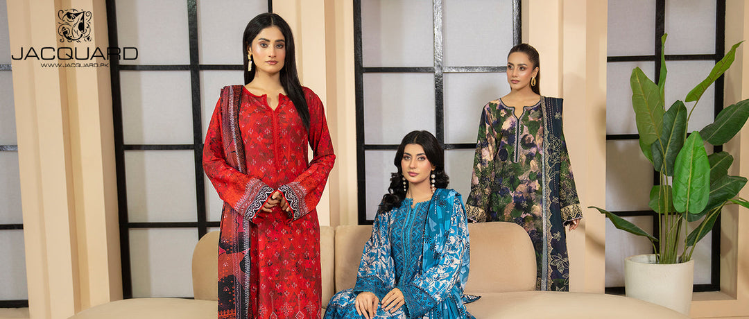 Jacquard linen collection