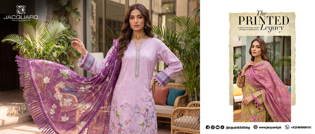 Unstitched Suits by jacquard clothing
