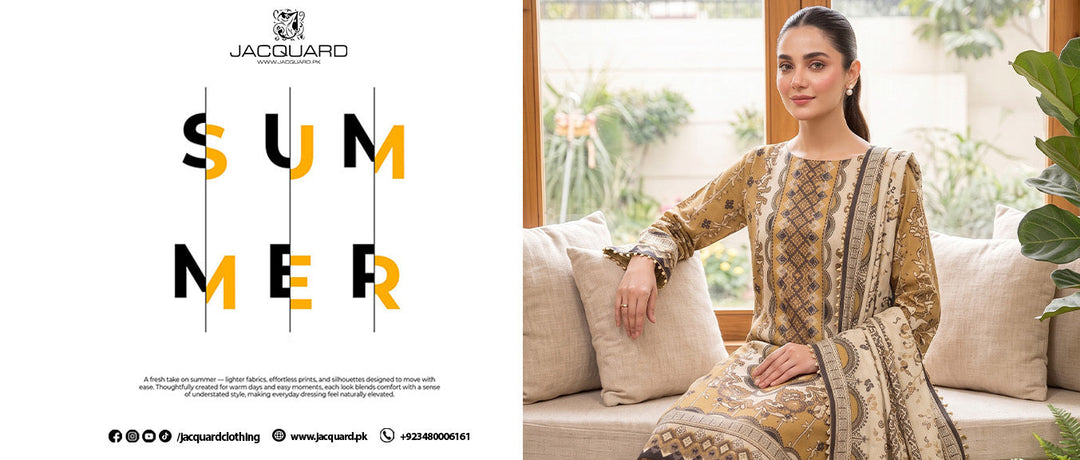 Jacquard Clothing's Lawn Collections Popular Worldwide