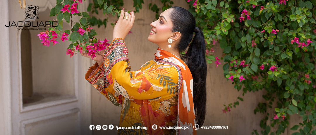 jacquard unstitched suit