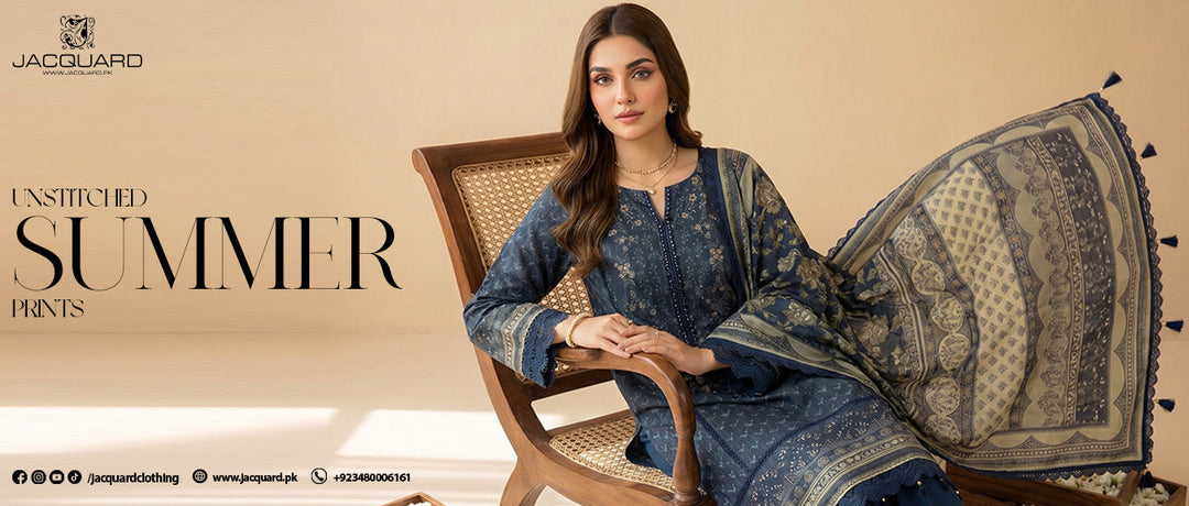 Jacquard unstitched suits