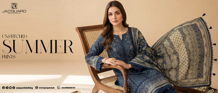 unstitched lawn suits are 1st choice in summer
