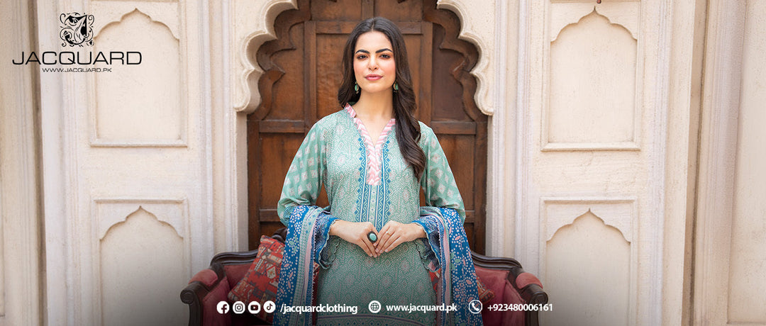 Jacquard Summer Lawn suit