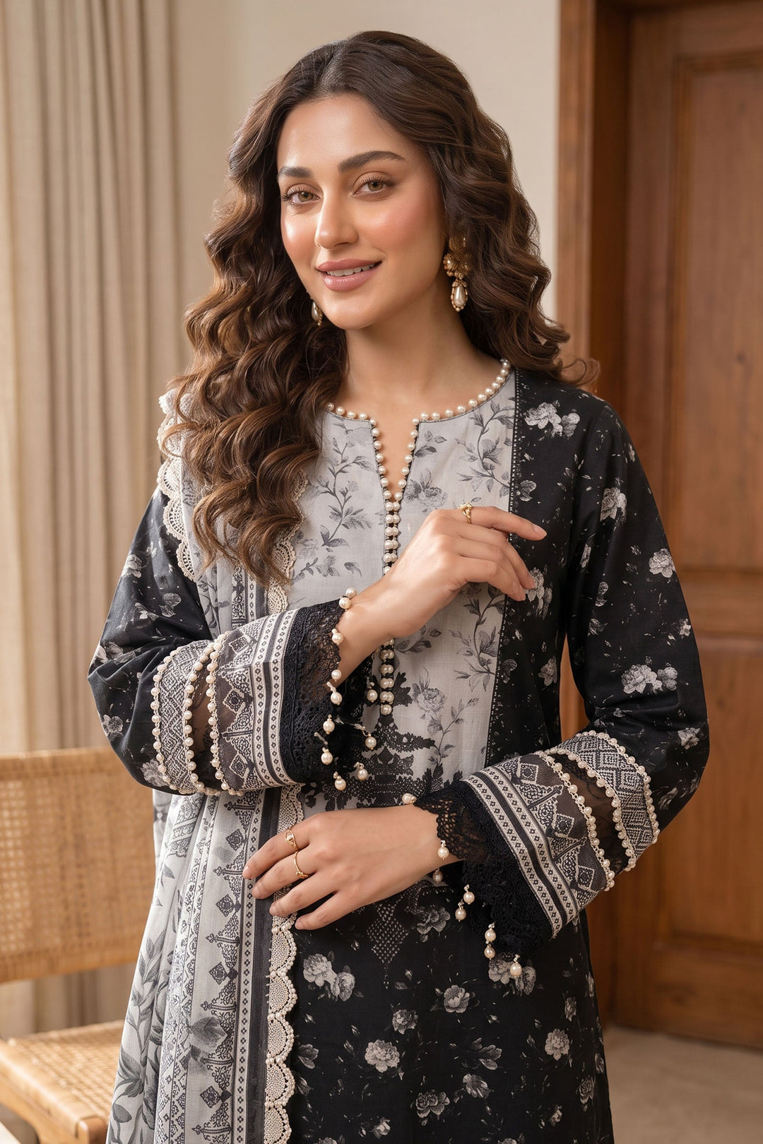 3 Piece Unstitched Printed Lawn VOL-28 SU26
