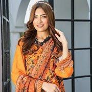 VOL-1 Digital Printed Linen - Jacquard Clothing