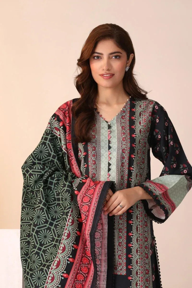 VOL-5 Embroidered Khaddar