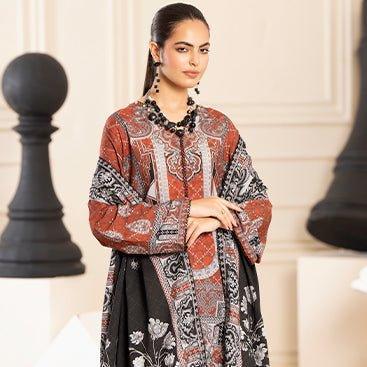 VOL-3 Digital Printed Linen - Jacquard Clothing