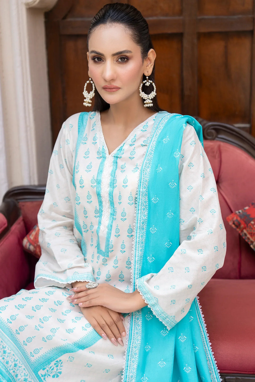 3 Piece Unstitched  Printed Lawn VOL-2 SU26