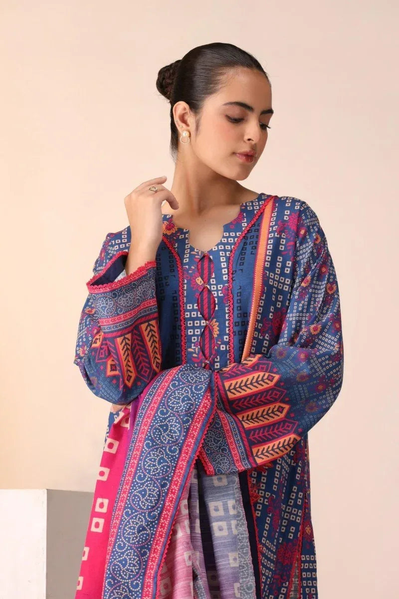 VOL-6 Printed Slub Khaddar