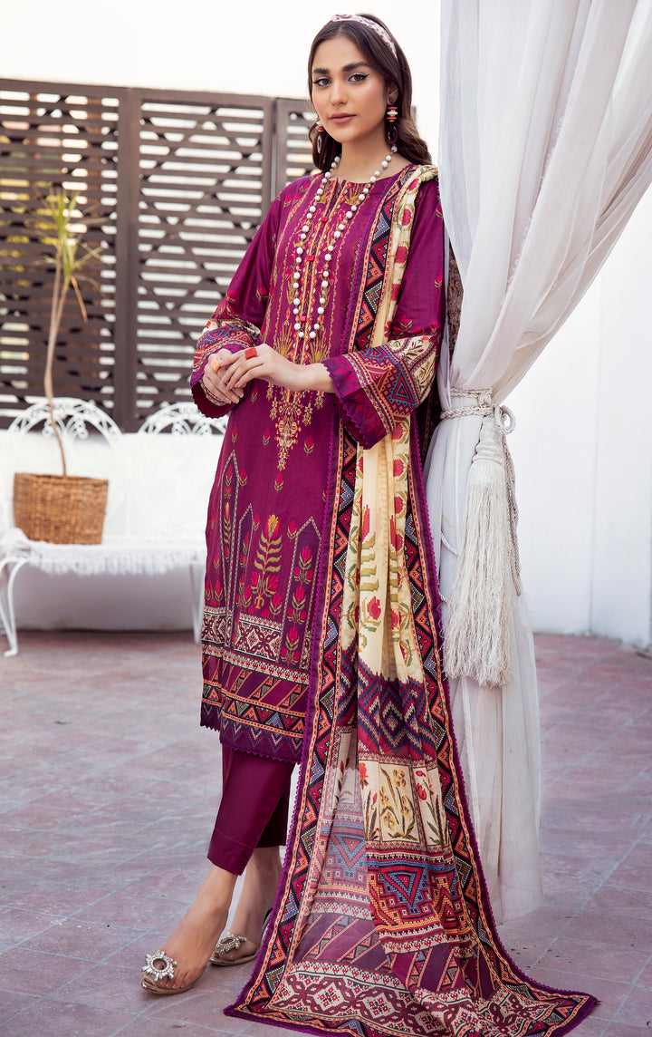 NEW ARRIVALS-PARANG | 3PC UNSTITCHED | PRINTED LAWN SUMMER 24