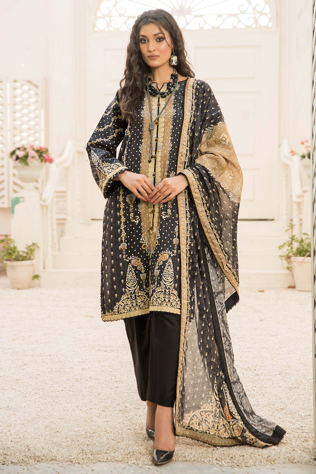 SEHAR | 3PC UNSTITCHED | PRINTED  LAWN SUMMER 2024 BY JACQUARD CLOTHING