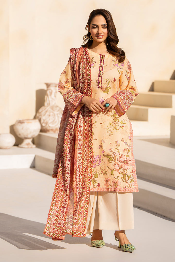 3 Piece Unstitched Skin Premium Lawn