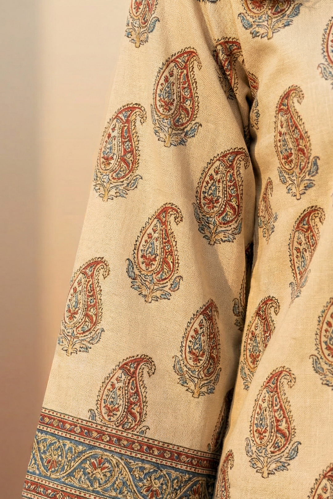 2 Pc Unstitched Premium Printed Tan Co-Ord Set By Jacquard Clothing Summer 2026 Collection