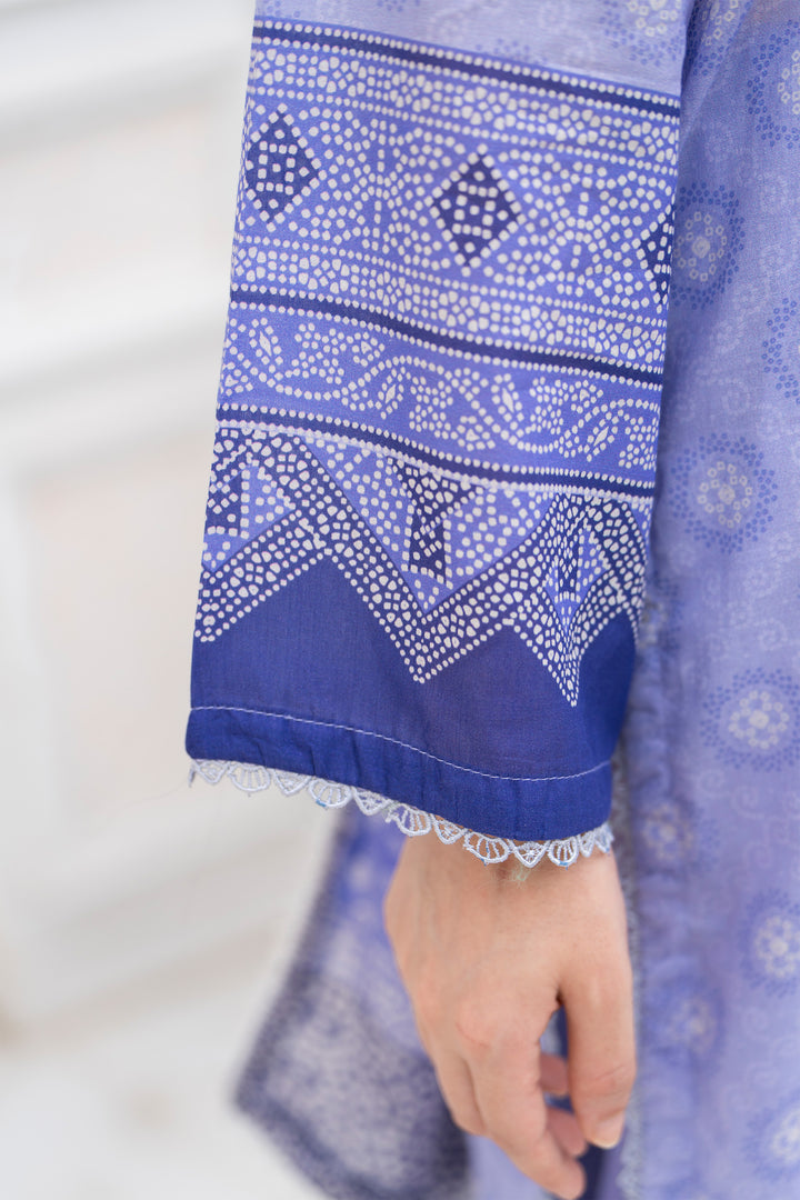 3PC Unstitched Lavender Lawn - SU25V30-S6 - JACQUARD CLOTHING