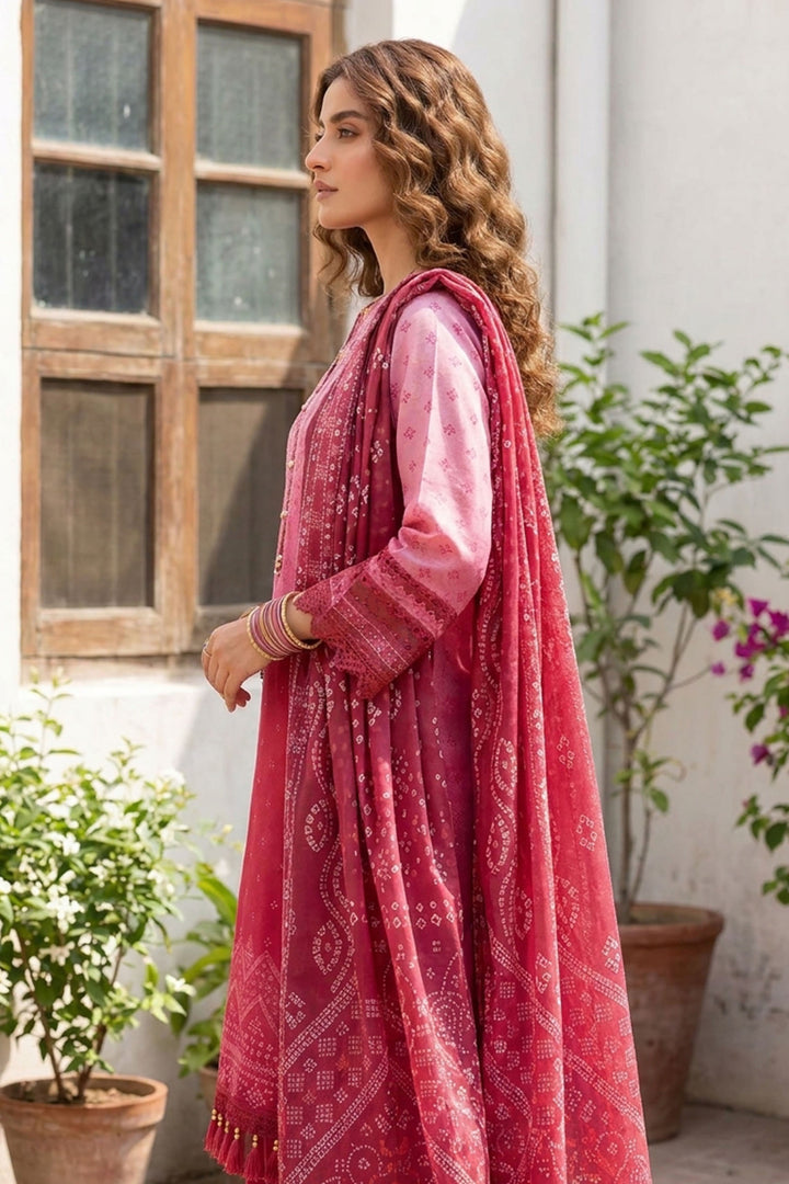 Gradient 3 Piece Unstitched Premium Printed Lawn