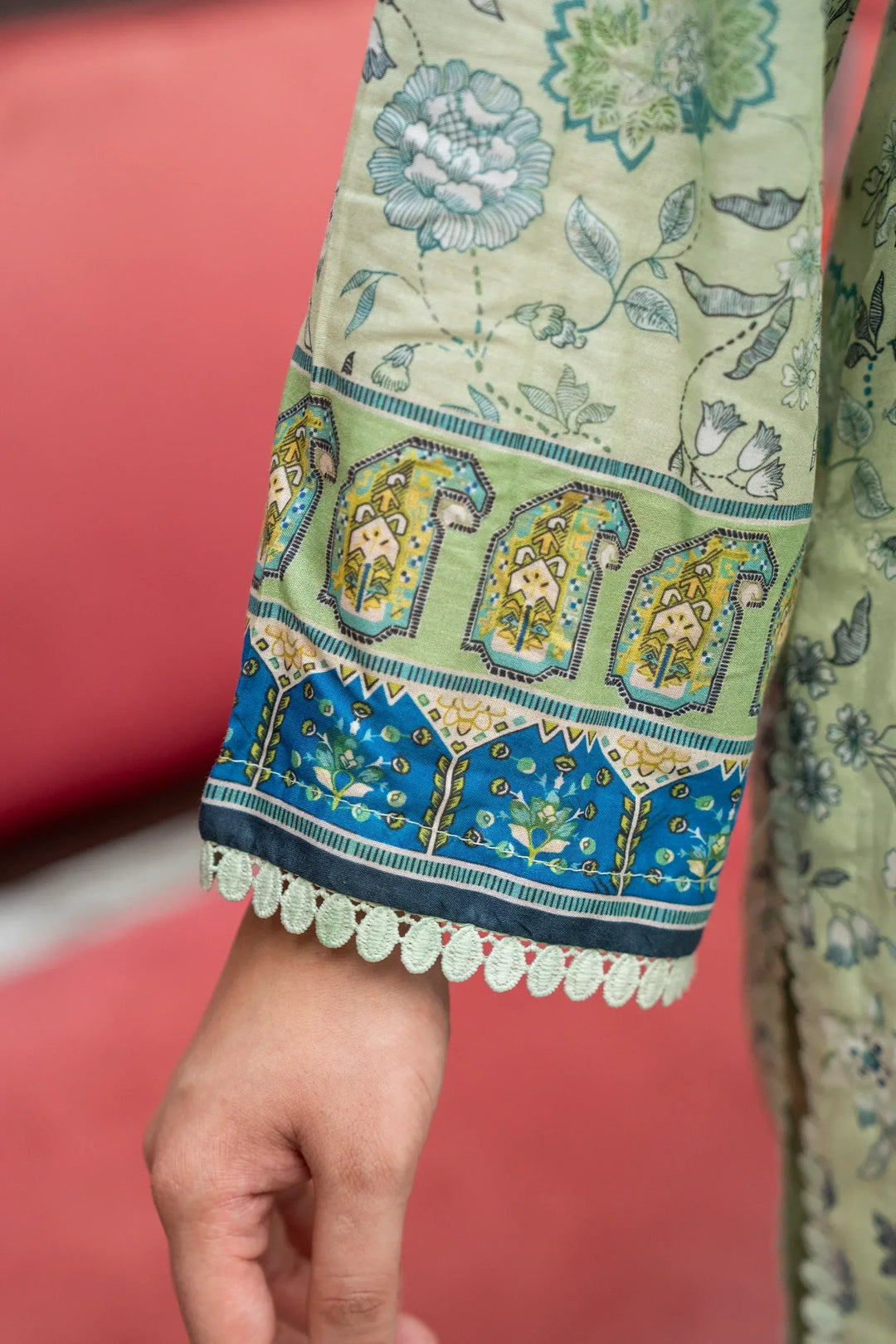 3 Piece Unstitched Pastel Premium Printed Lawn Suit - Jacquard Summer 2026