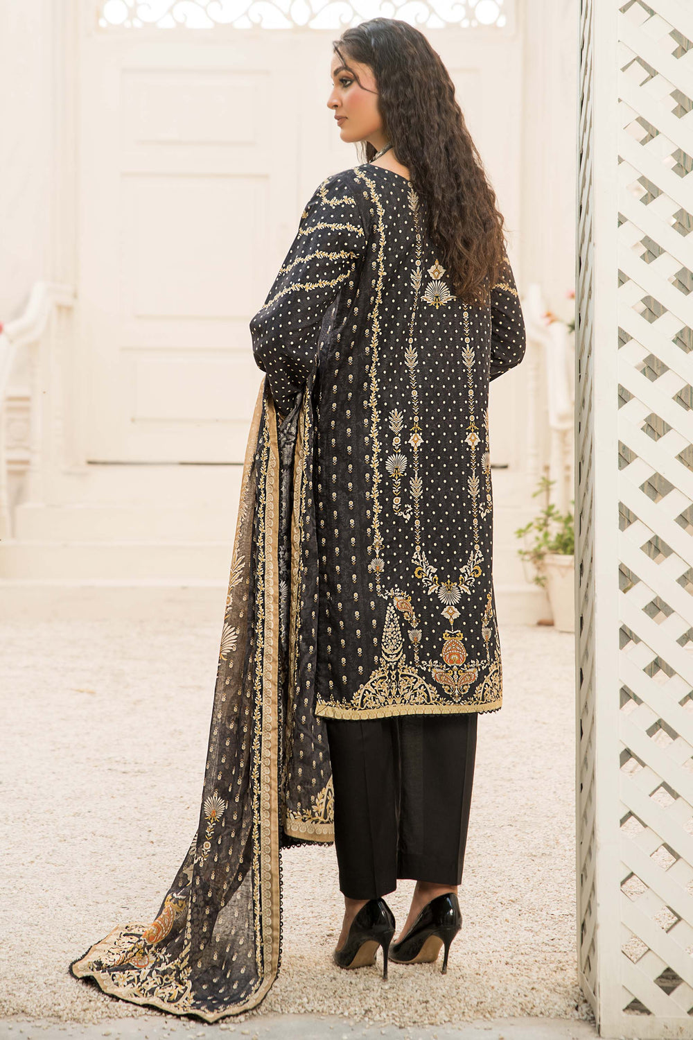 SEHAR | 3PC UNSTITCHED | PRINTED  LAWN SUMMER 2024 BY JACQUARD CLOTHING