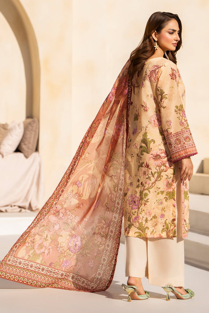 3 Piece Unstitched Skin Premium Lawn