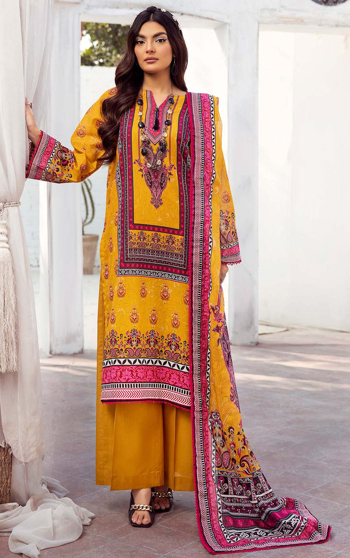 3PCS UNSTITCHED-DIGITAL PRINTED LAWN SUIT