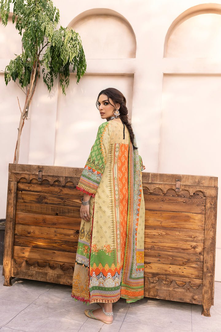 MASTANI COLLECTION / 3PC / PRINTED EMBROIDERED LAWN UNSTITCHED COLLECTION  SUMMER 2023 EID EDIT 2 BY JACQUARD CLOTHING