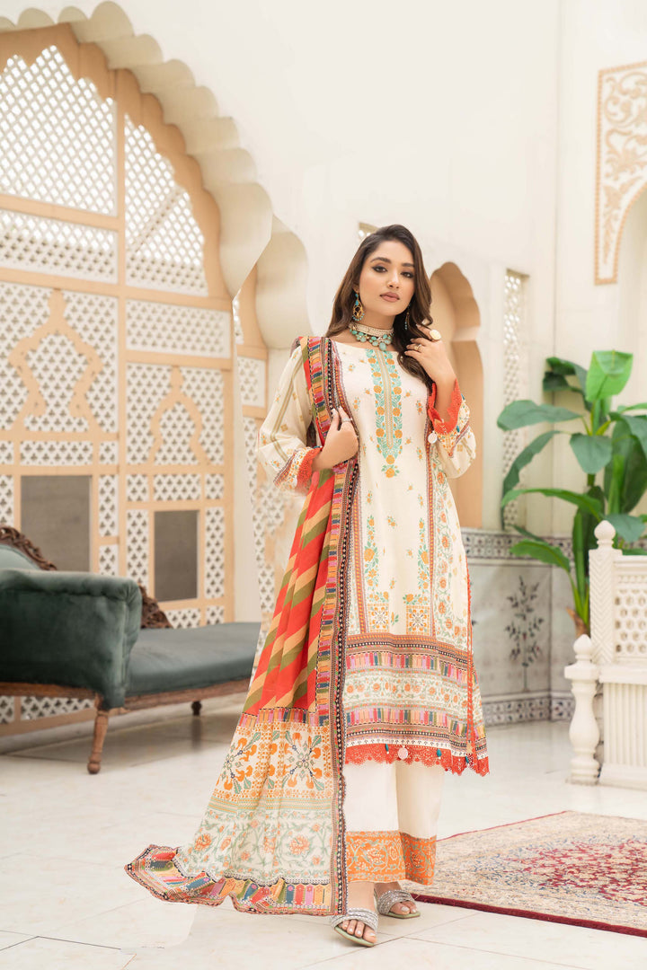 New Arrivals digital printed lawn unstitched collection summer 2023 by jacquard clothing