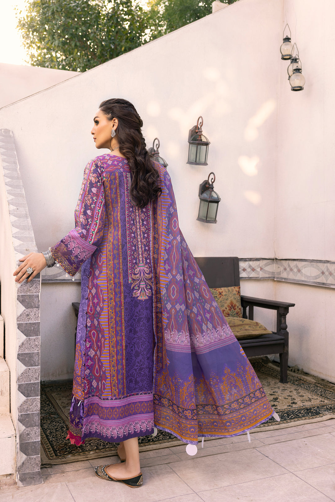 MASTANI COLLECTION / 3PC / PRINTED EMBROIDERED LAWN UNSTITCHED COLLECTION  SUMMER 2023 EID EDIT 2 BY JACQUARD CLOTHING