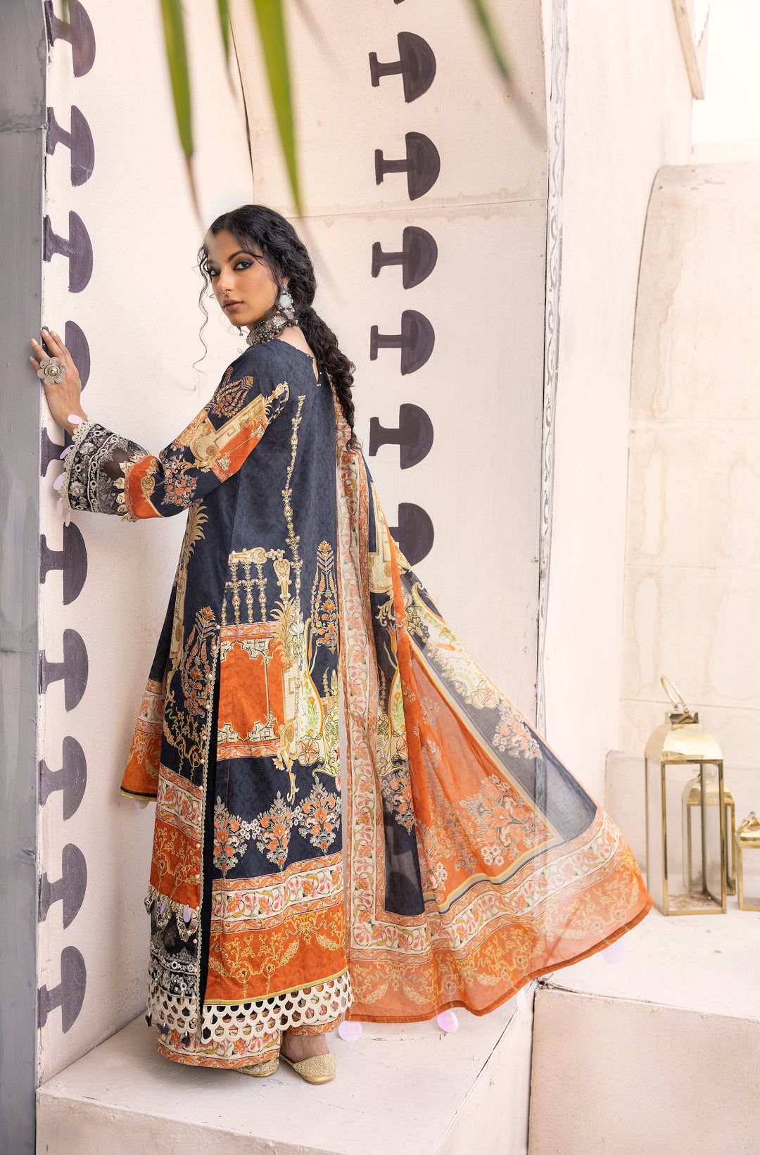 MASTANI COLLECTION / 3PC / PRINTED EMBROIDERED LAWN UNSTITCHED COLLECTION  SUMMER 2023 EID EDIT 2 BY JACQUARD CLOTHING