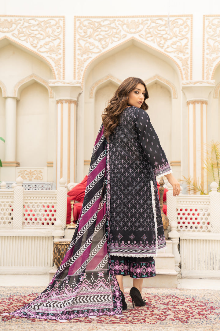 New Arrivals digital printed lawn unstitched collection summer 2023 by jacquard clothing