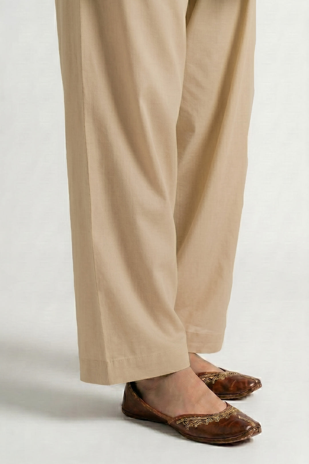 Cambric Trouser-Dyed (Unstitched)