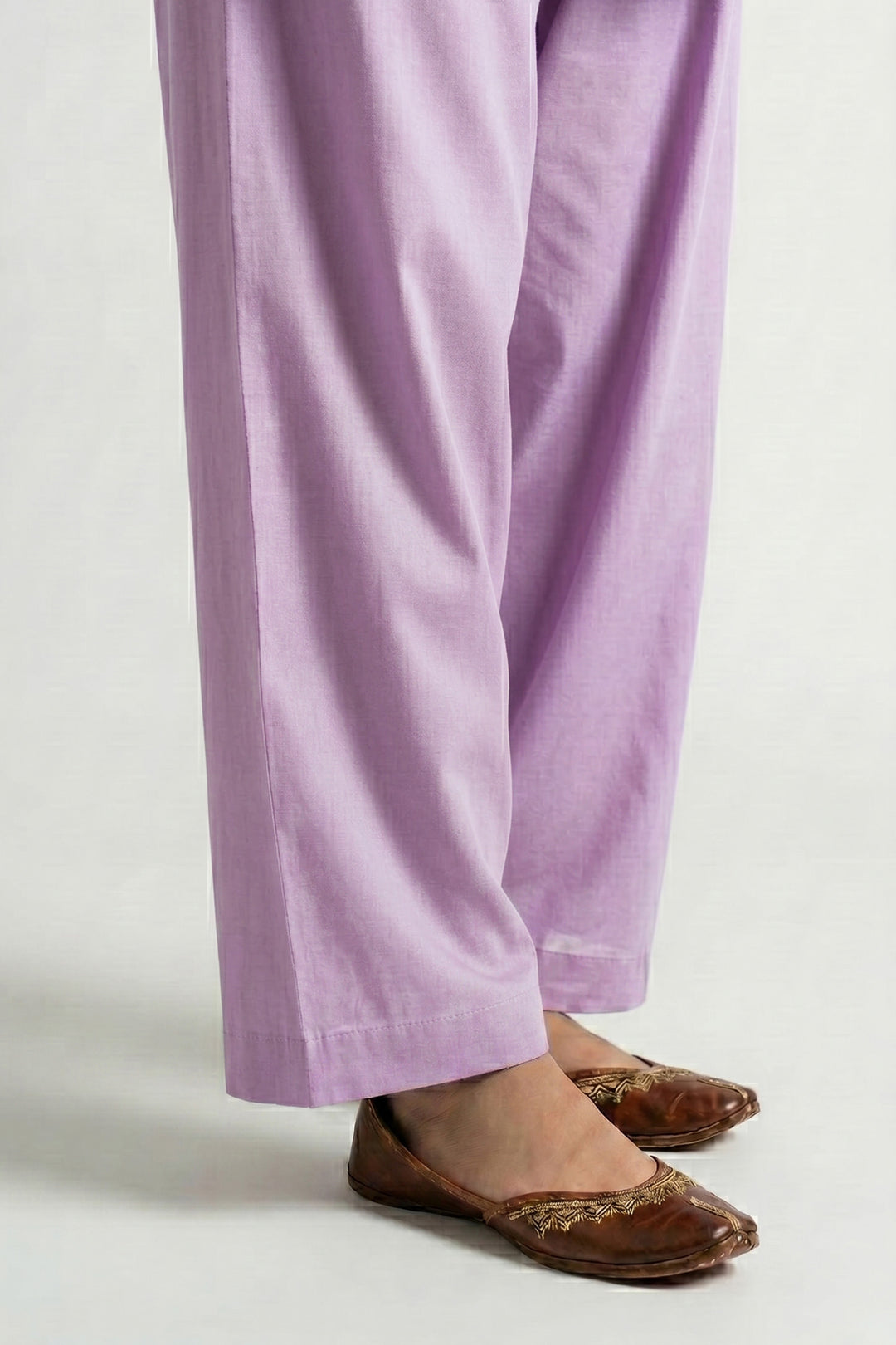 Cambric Trouser-Dyed (Unstitched)