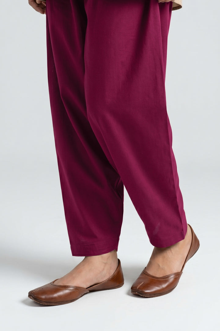 Cambric Trouser-Dyed (Unstitched)