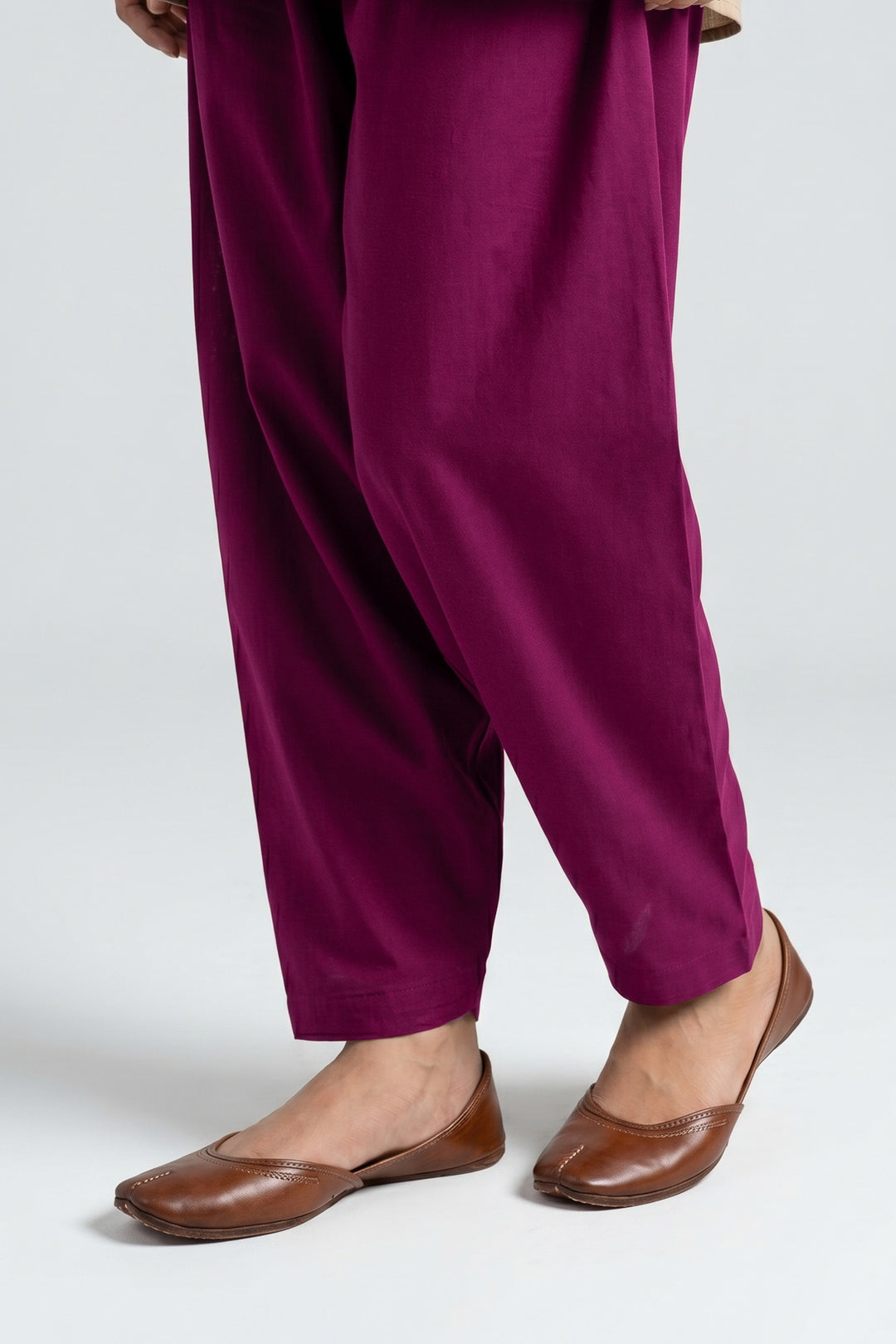 Cambric Trouser-Dyed (Unstitched)