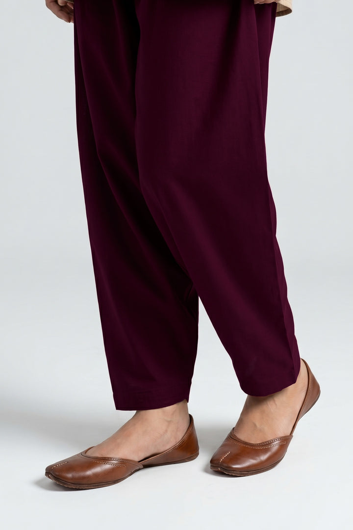Cambric Trouser-Dyed (Unstitched)