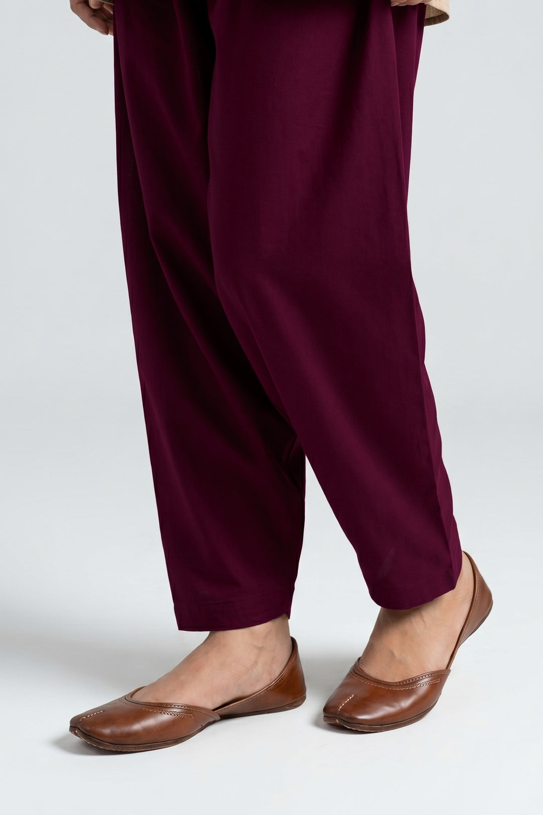 Cambric Trouser-Dyed (Unstitched)