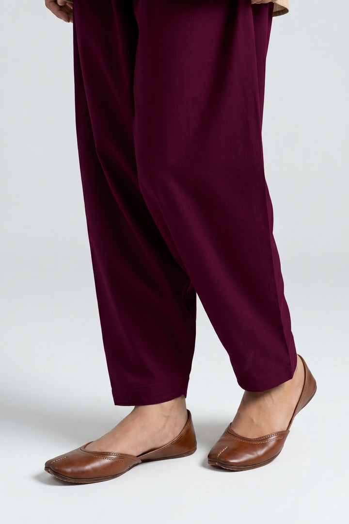 Cambric Trouser-Dyed (Unstitched)