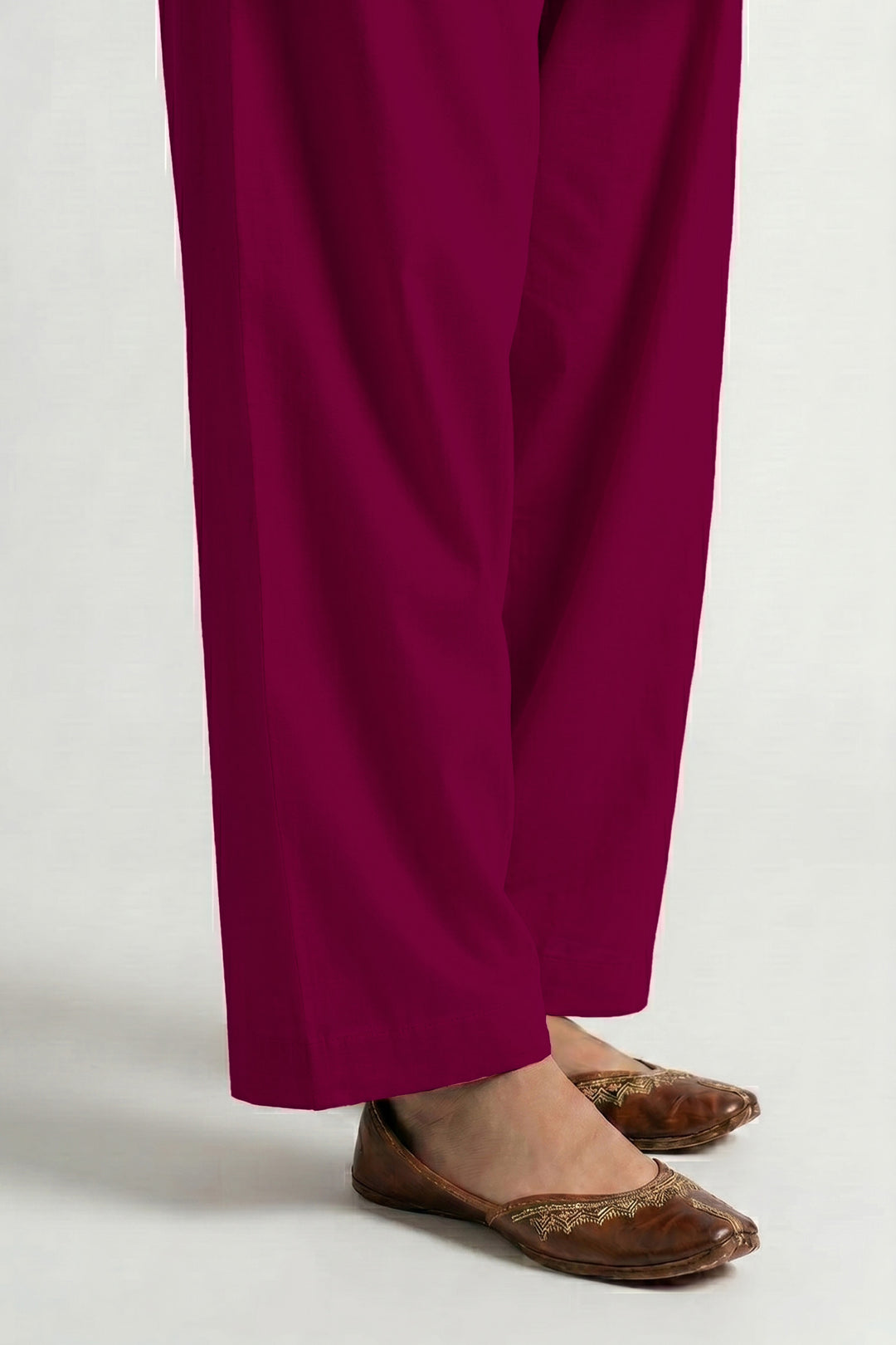 Cambric Trouser-Dyed (Unstitched)