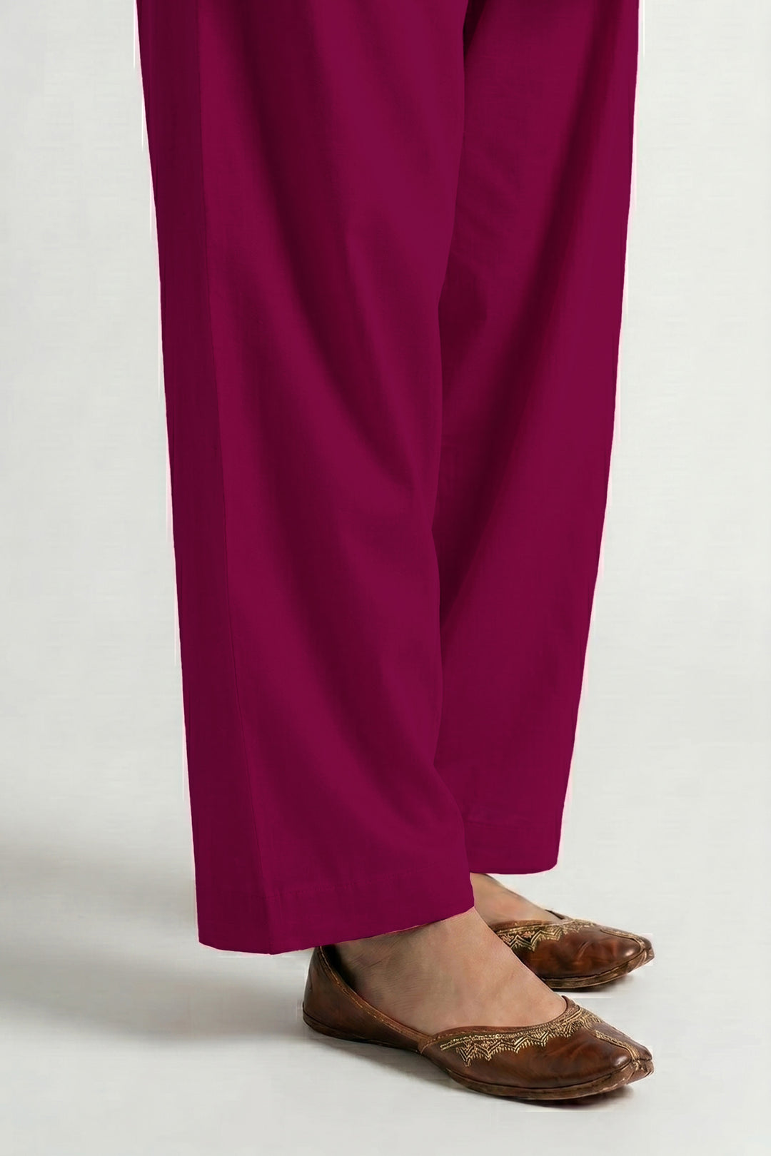 Cambric Trouser-Dyed (Unstitched)