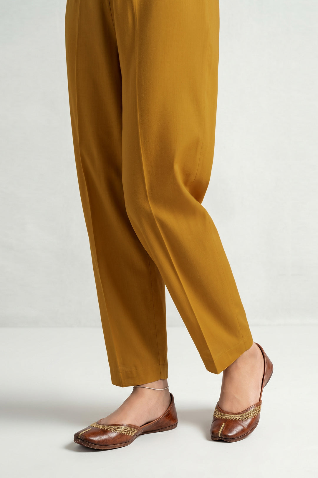 Cambric Trouser-Dyed (Unstitched)