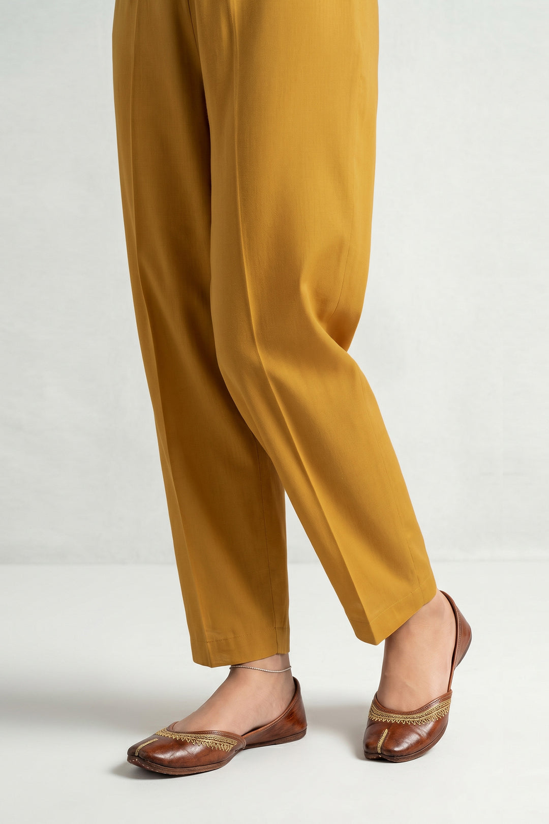 Cambric Trouser-Dyed (Unstitched)