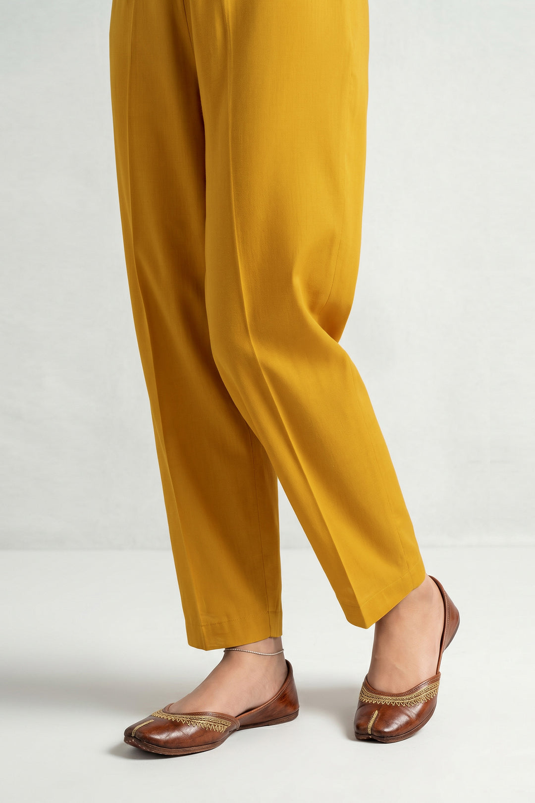 Cambric Trouser-Dyed (Unstitched)