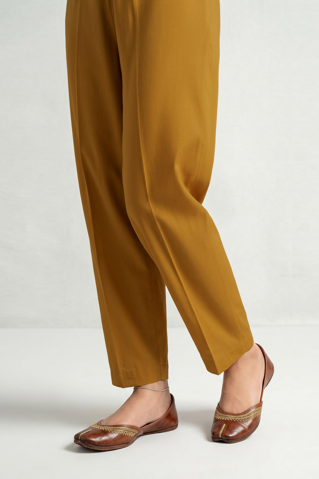 Cambric Trouser-Dyed (Unstitched)