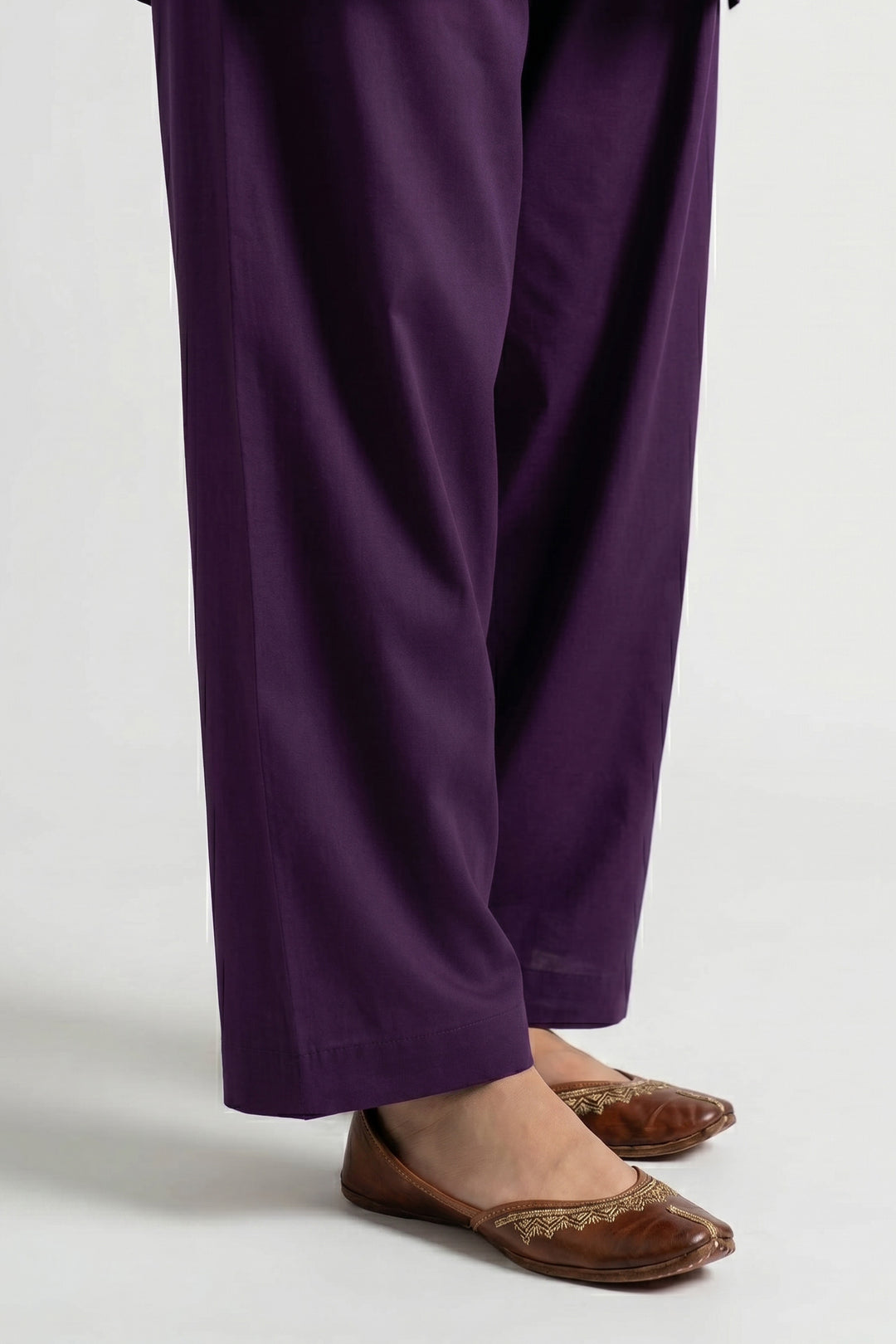 Cambric Trouser-Dyed (Unstitched)